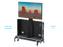 SANTOSOM Display Flight case PRO, 1x Plasma Lift 65" (157x14x98cm UID)