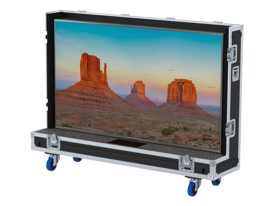 SANTOSOM Display Flight case PRO, 1x Plasma Lift 65" (157x14x98cm UID)