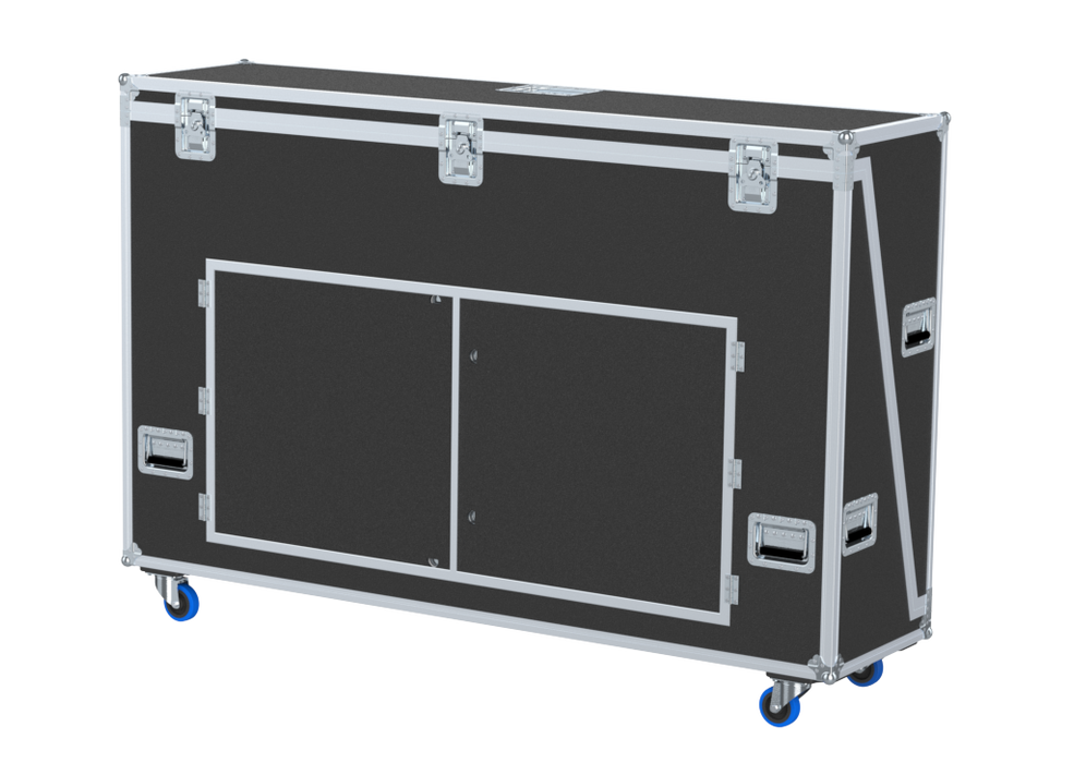 SANTOSOM Display Flight case Universal, LCD Max: 2000x125x1300 (2 doors)