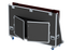 SANTOSOM Display Flight case Universal, LCD Max: 2000x125x1300 (2 doors)
