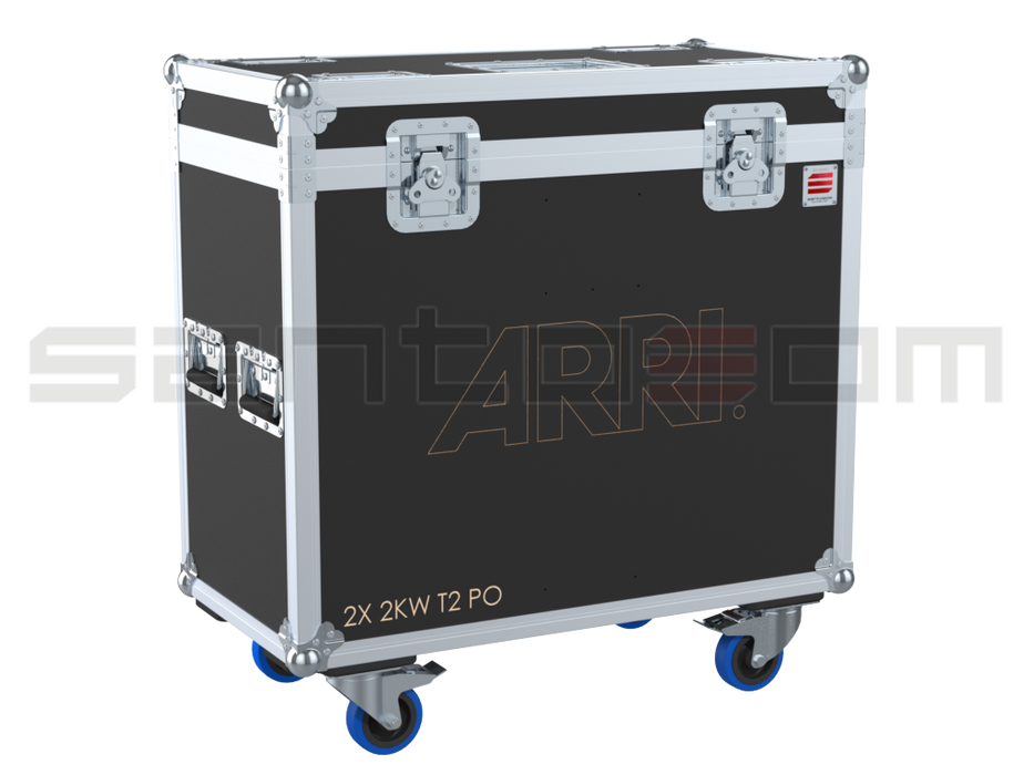 Santosom Projector Flight case PRO, 2x Arri 2KW T2 PO