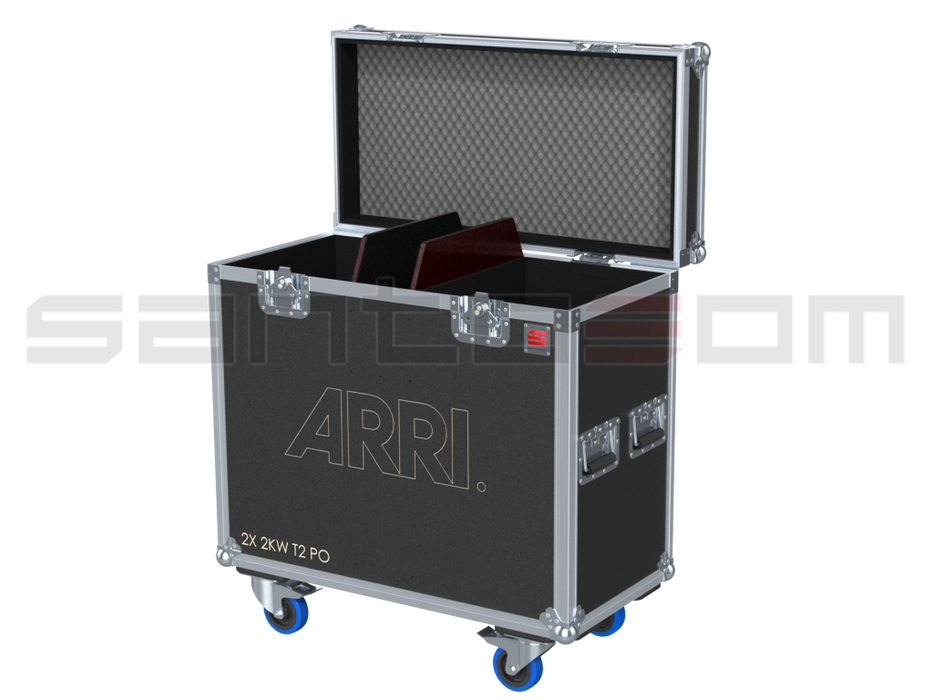 Santosom Projector Flight case PRO, 2x Arri 2KW T2 PO