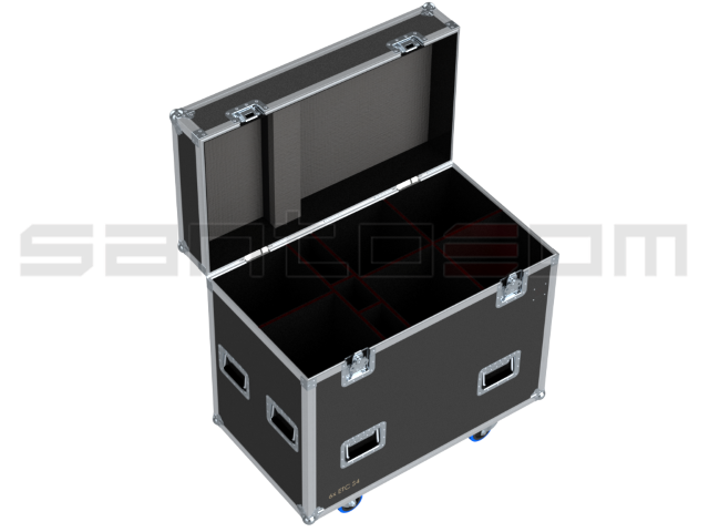 Santosom Projector Flight case PRO, 6x ETC S4 19º-26º (275x250x760)