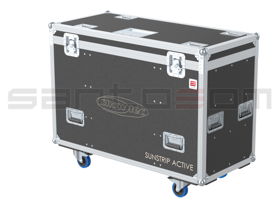 Santosom Projector Flight case PRO, 12x Showtec Sunstrip Active