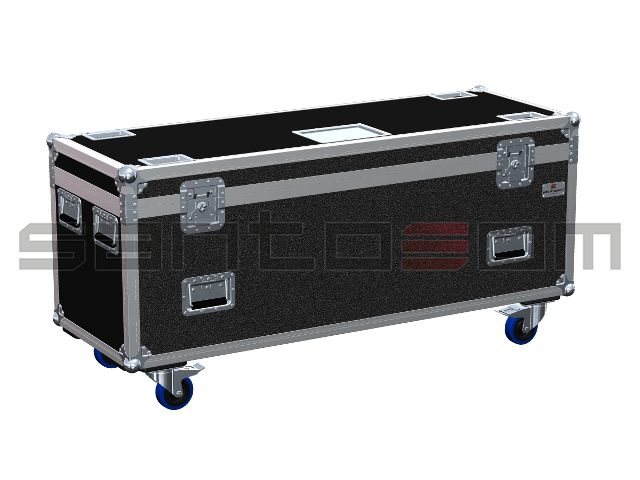 Santosom Projector Flight case PRO, 12x Cameo Mini Par 220x220x470