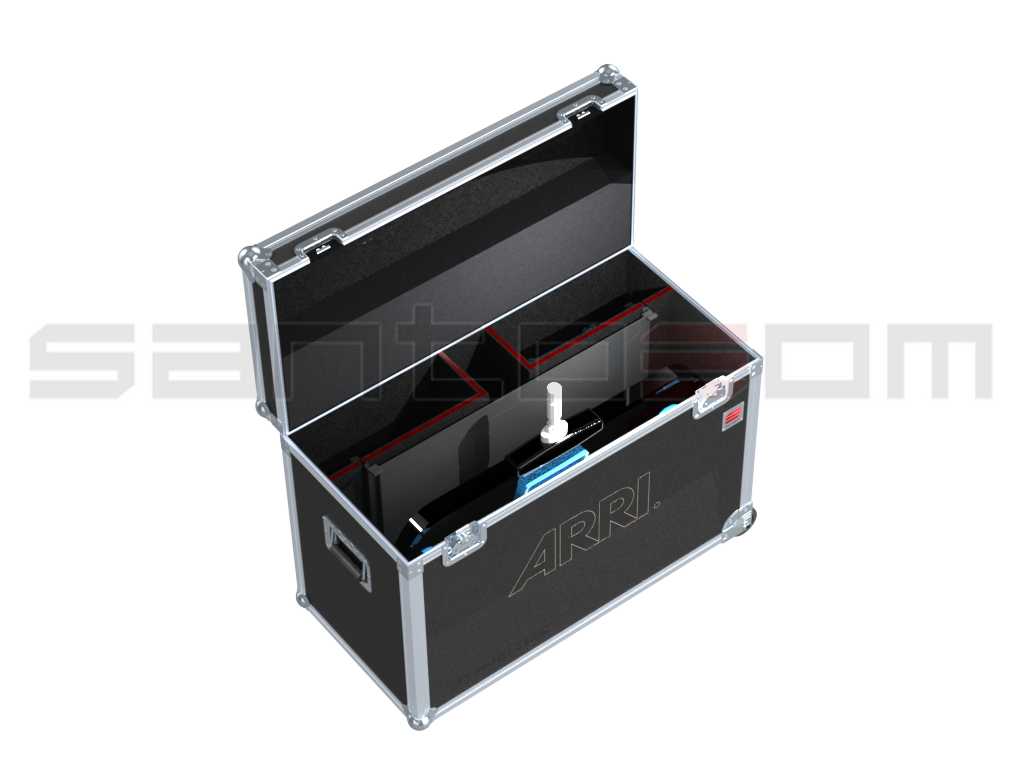 Santosom Projector Flight Case, Arri Sky Panel S60-C + Space 758x90x300