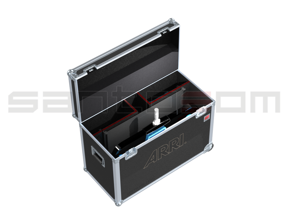 Santosom Projector Flight Case, Arri Sky Panel S60-C + Space 758x90x300