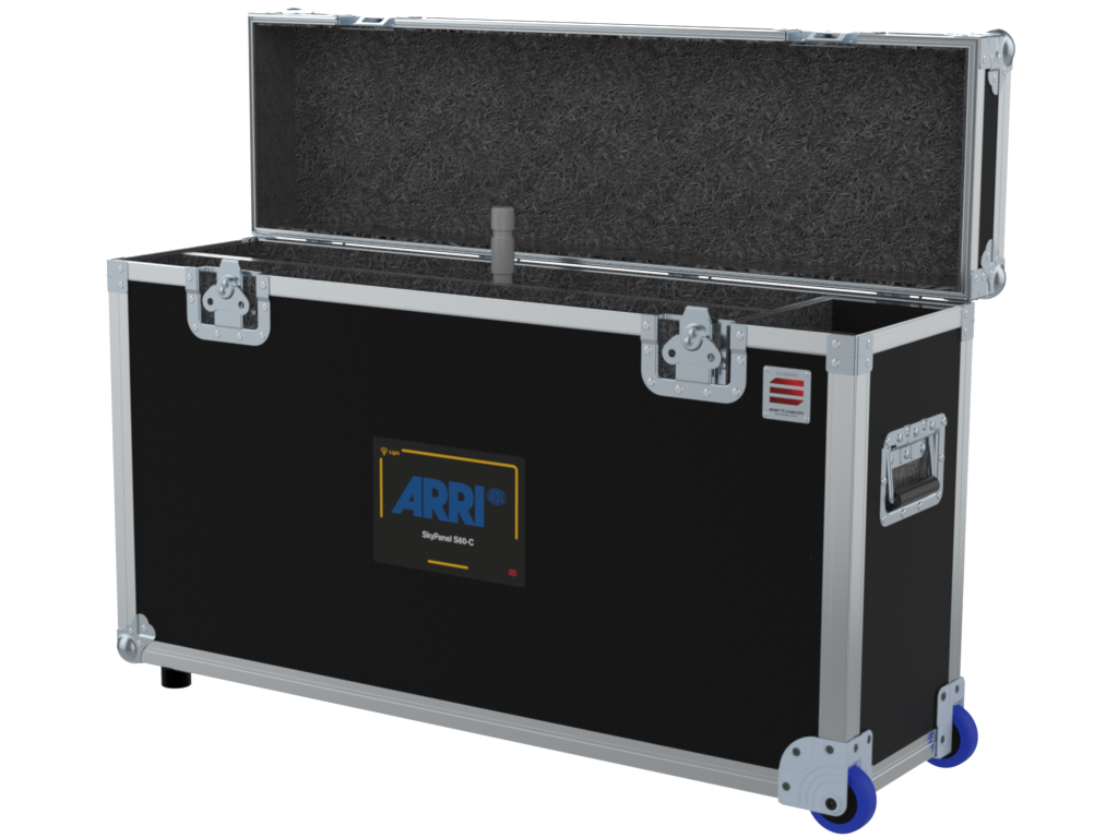 Santosom Projector Flight case, ARRI Sky Panel S60-C