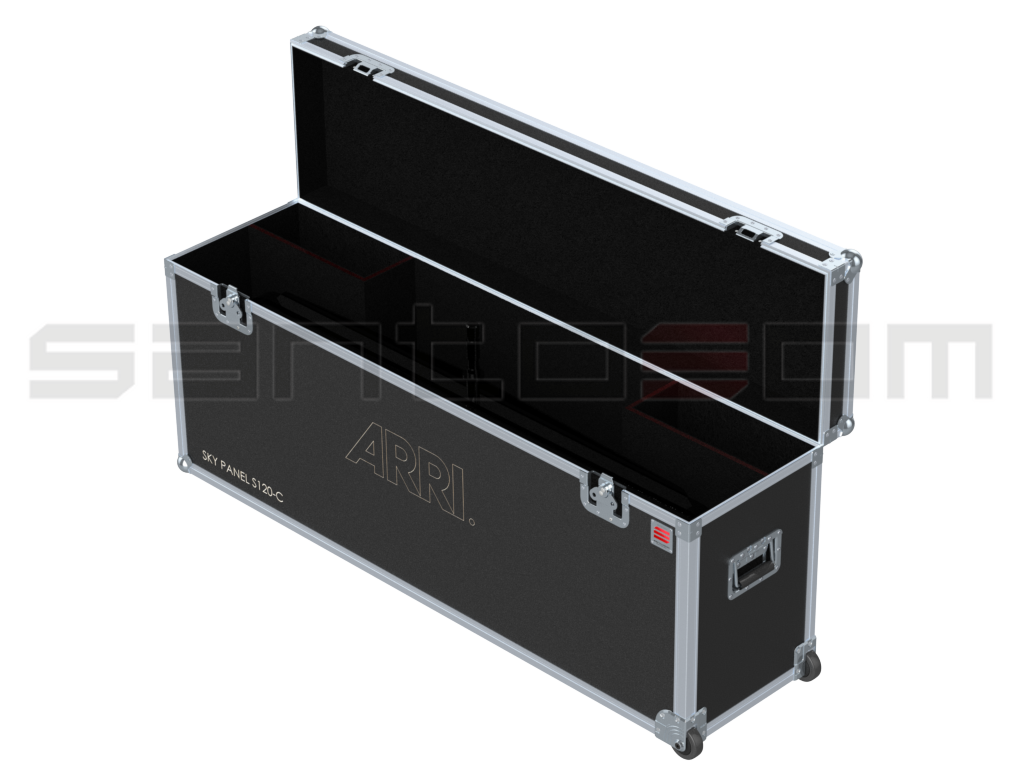 Santosom Projector Flight Case, Arri Sky Panel S120-C + Mirror