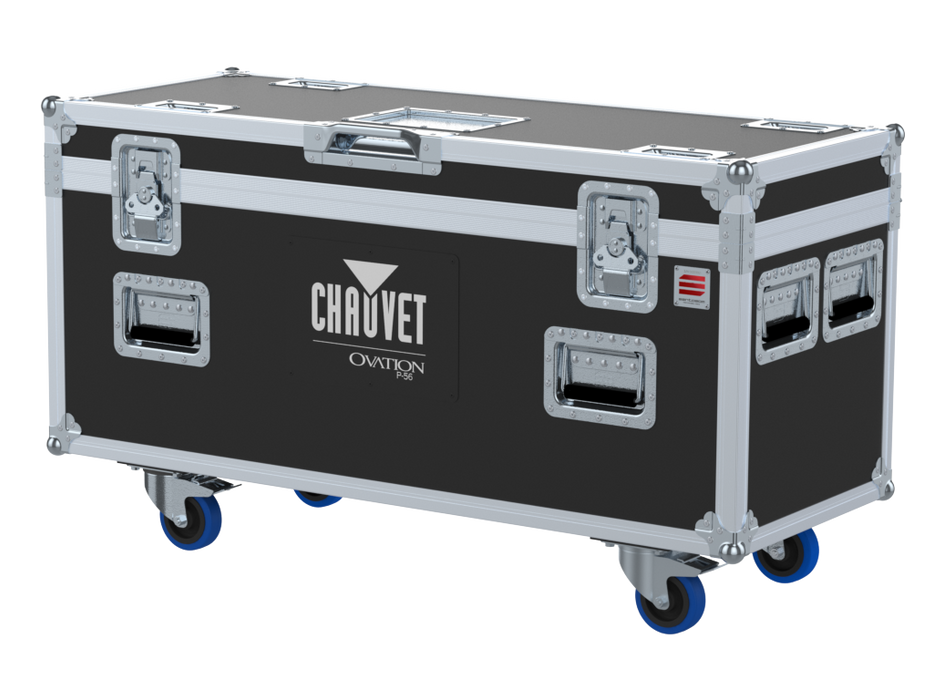 Santosom Flight case PRO-3, 6x Chauvet Ovation P56