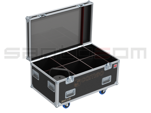 Santosom Flight case PRO-A, 6x Cameo Zenit Z120/Z180