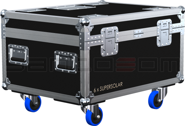 Santosom Projector Flight case PRO, 6x Projetor 240x240x345