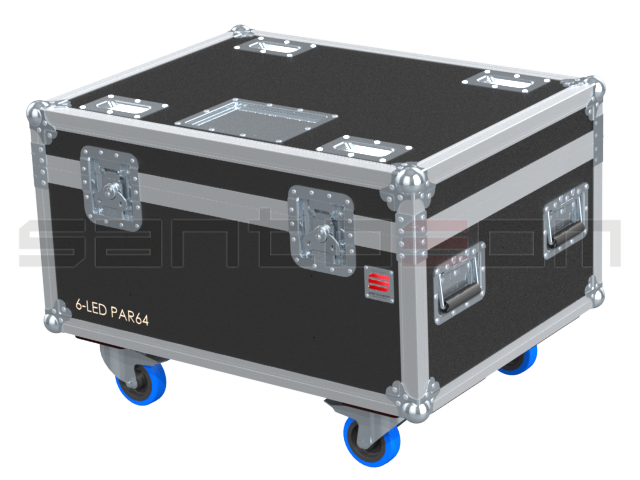 Santosom Projector Flight case PRO, 6x Projetor 240x240x345