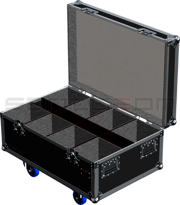 Santosom Projector Flight Case PRO, 8x Leding SolarZoom RGBW
