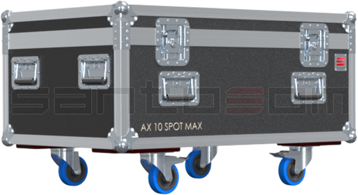 Santosom Projector Flight case PRO, 6x Astera AX7/AX10 SpotMAX