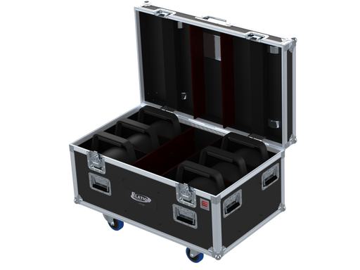 Santosom Projector Flight case PRO-A, 6x Elation Sixpar 300IP