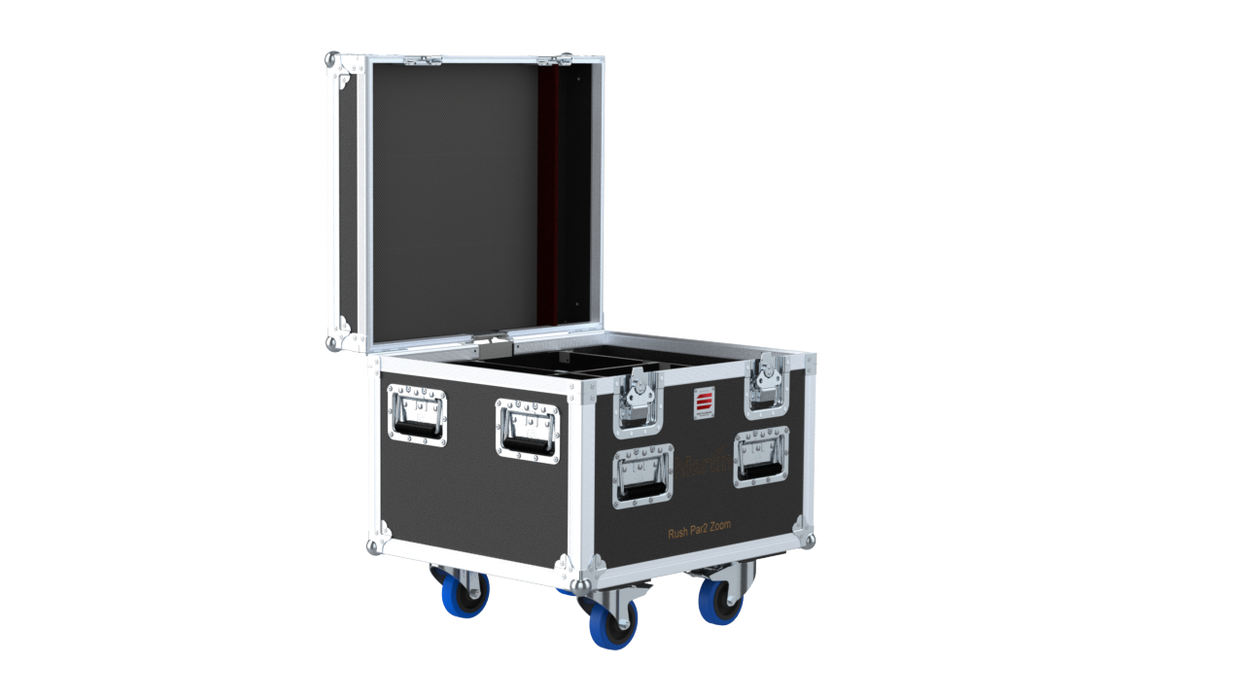Santosom Projector Flight case PRO, 4x Martin Rush Par2 Zoom