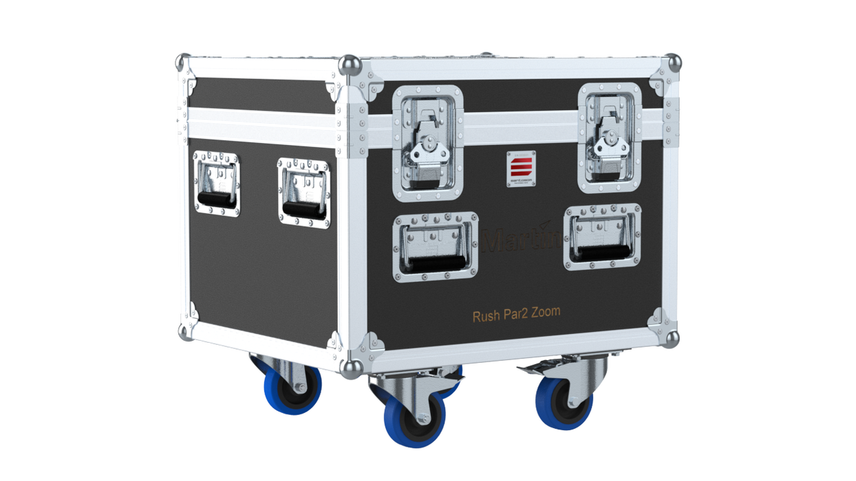 Santosom Projector Flight case PRO, 4x Martin Rush Par2 Zoom
