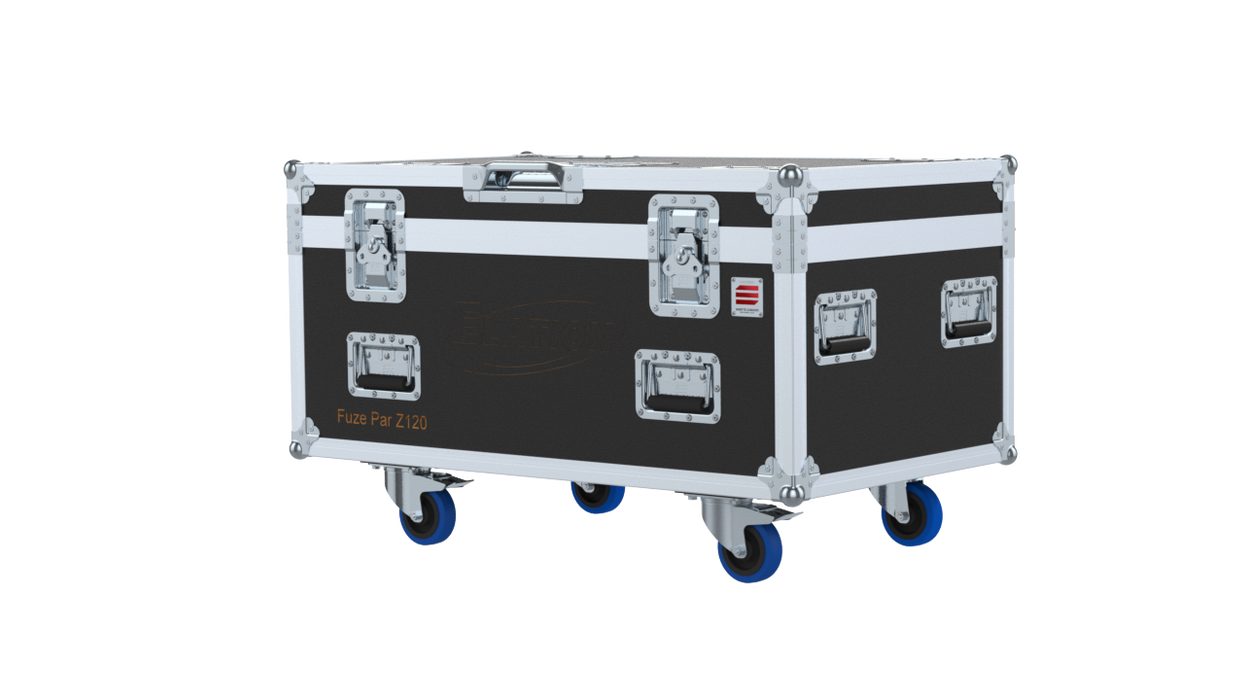Santosom Flight case PRO-A, 6x Elation Fuze Par Z120