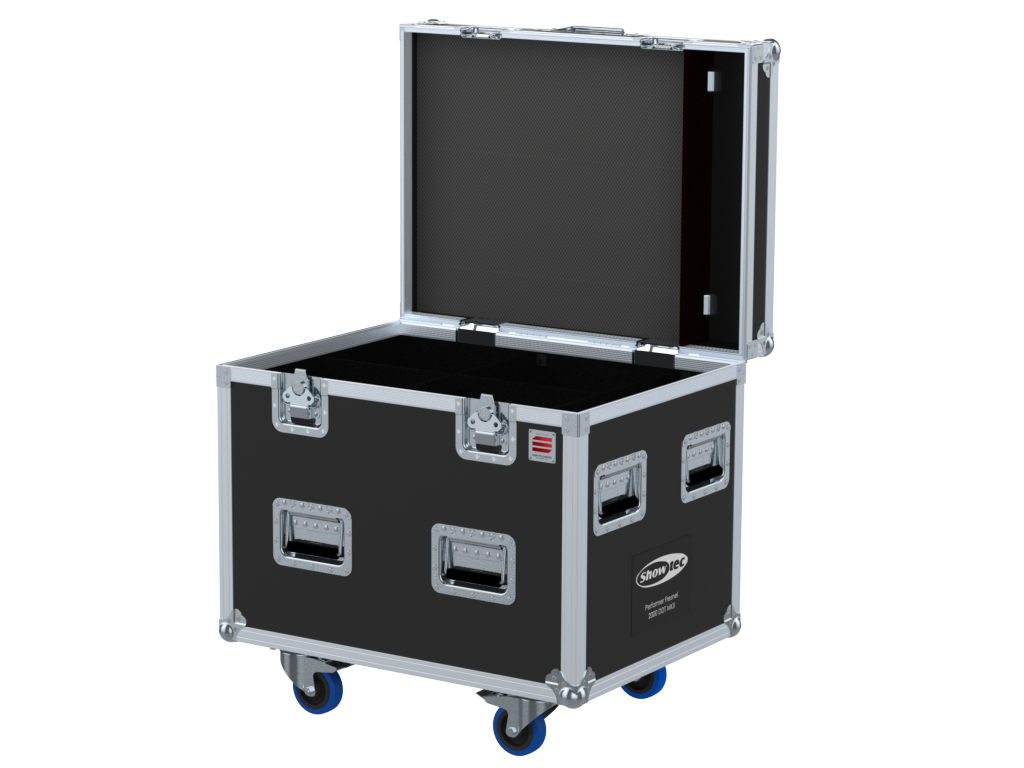 Santosom Projector Flight case, 4x Showtec Performer Fresnel 2000 DDT MKII