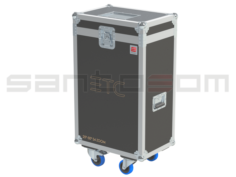 Santosom Projector Flight case PRO, 2x ETC 25º-50º S4 Zoom