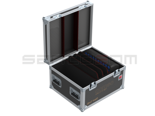 Santosom Projector Flight case, 2x Cameo Zenit W600
