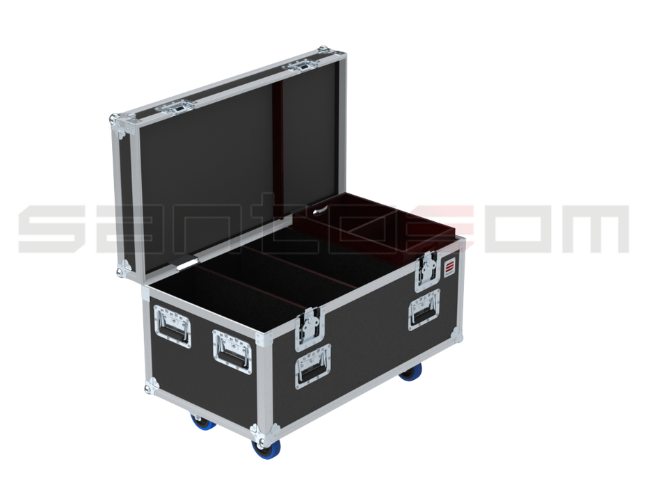 Santosom Projector Flight Case PRO, 3x Studio Due T-Bright Plus