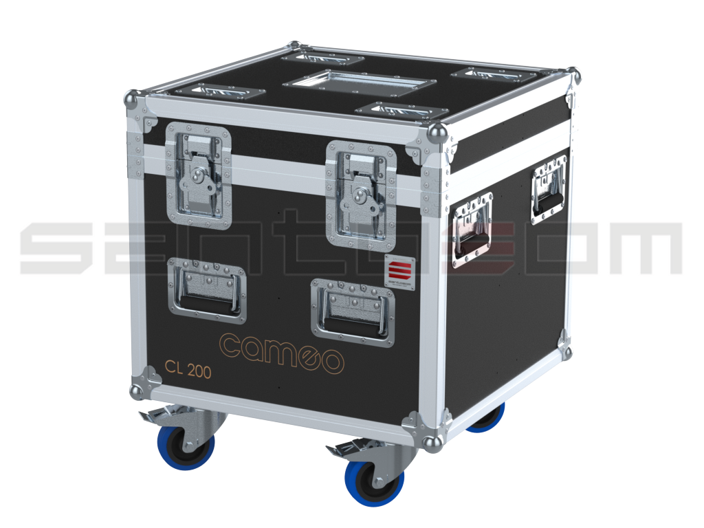 Santosom Projector Flight Case PRO, 4x Cameo CL200