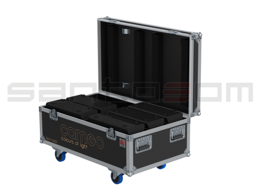 Santosom Projector Flight case, 6x Cameo Zenit W600