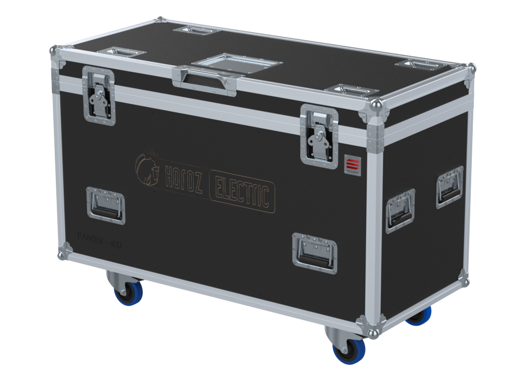 Santosom Projector Flight case PRO, 12x Horoz Electric Panter-400