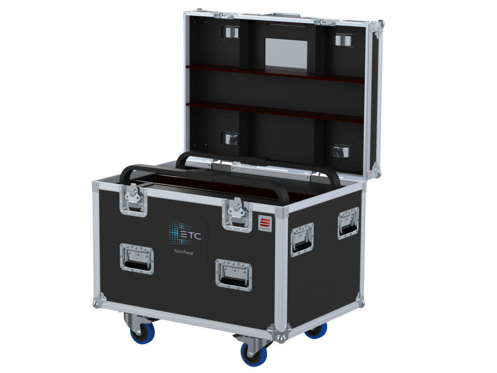 Santosom Projector Flight case, 2x ETC fos/4 Panel