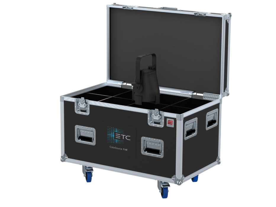 Santosom Projector Flight case PRO, 8x ETC ColorSource PAR
