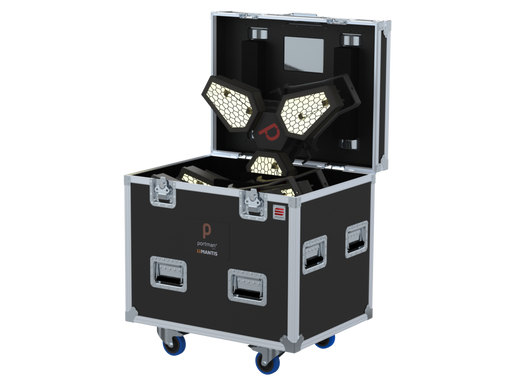 Santosom Projector Flight case PRO, 3x Portman Mantis