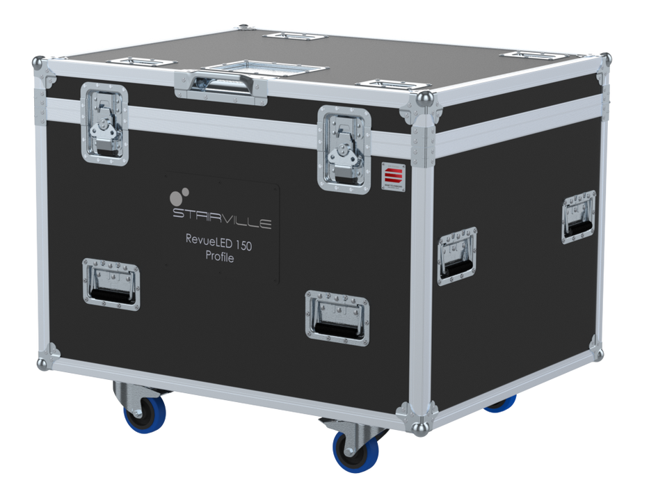 Santosom Projector Flight case PRO, 6x Stairville RevueLED 150 Profile