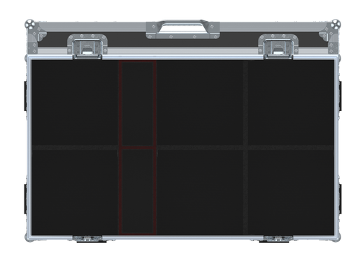 Santosom Projector Flight case PRO, 6x ETC Source Four Zoom 25º-50º (clamps on)