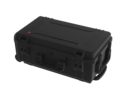 PLASTIC CASES WATERPROOF CASE Plastic Case 520x290x200mm with Trolley and grooved foam