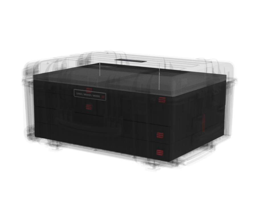 PLASTIC CASES WATERPROOF CASE Plastic case LW (580x440x220+60-56L)
