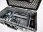 WATERPROOF CASE Plastic Case c/ rodas + Rack Sleeve Metal 2U 250mm