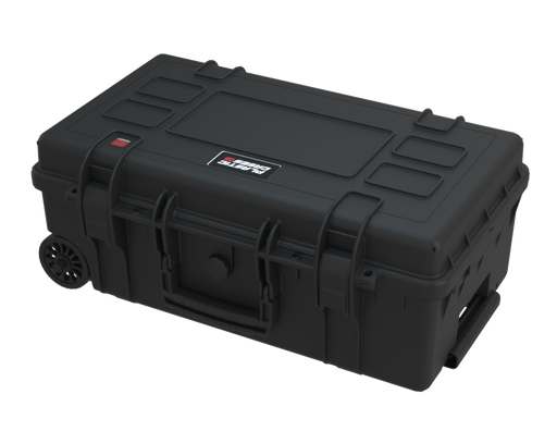 PLASTIC CASES WATERPROOF CASE Plastic case LW (520x285x205+55-30,3lt) with wheels