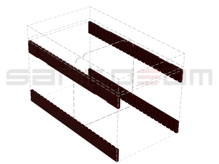 Santosom Accessory Dividing Wall Rail W For ML 105