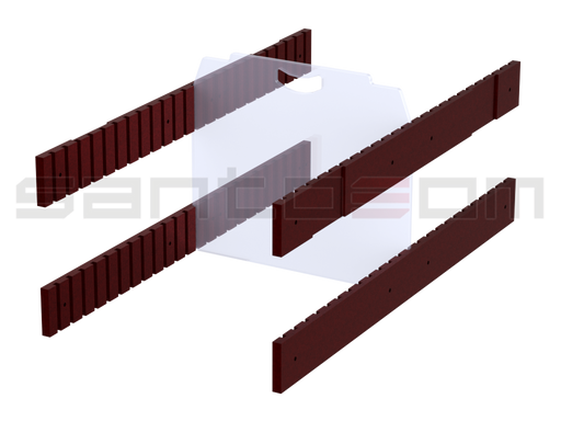 Santosom Accessory Dividing Wall Rail W For ML 160