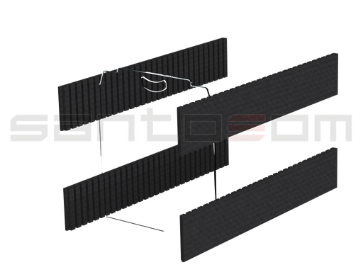 Santosom Accessory Dividing Wall Foam For Ml 100