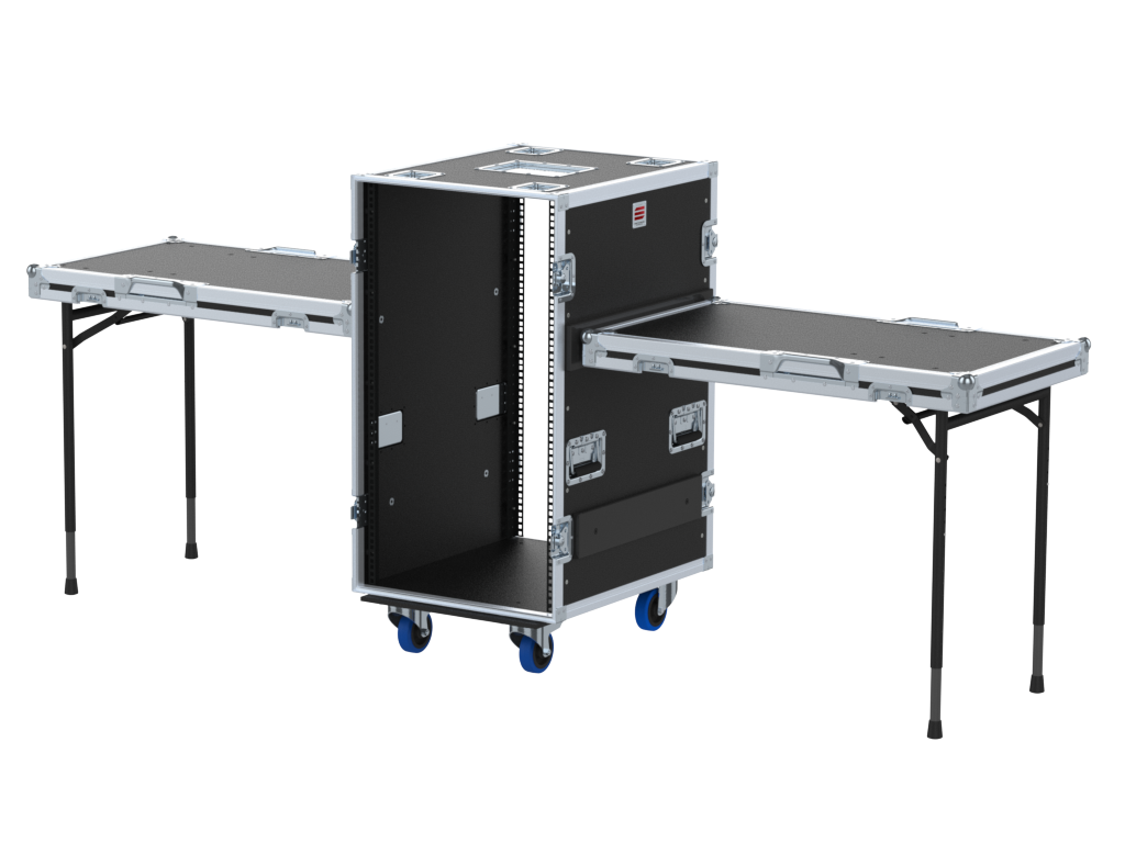 Santosom 2C Rack, 20U 588-BRR (double table legs)