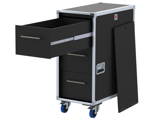 Santosom Roadcase RDC1X, 3 drawers: 6, 6, 6U