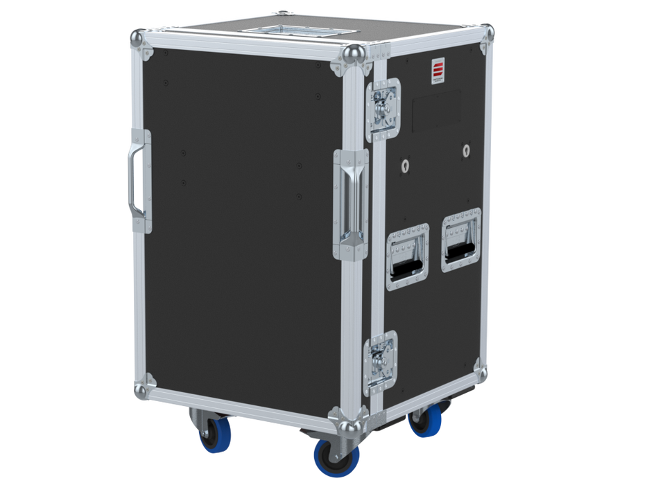 Santosom Roadcase Serie 100, 16U 7 drawers: 2, 2, 2, 2, 2, 3, 3U