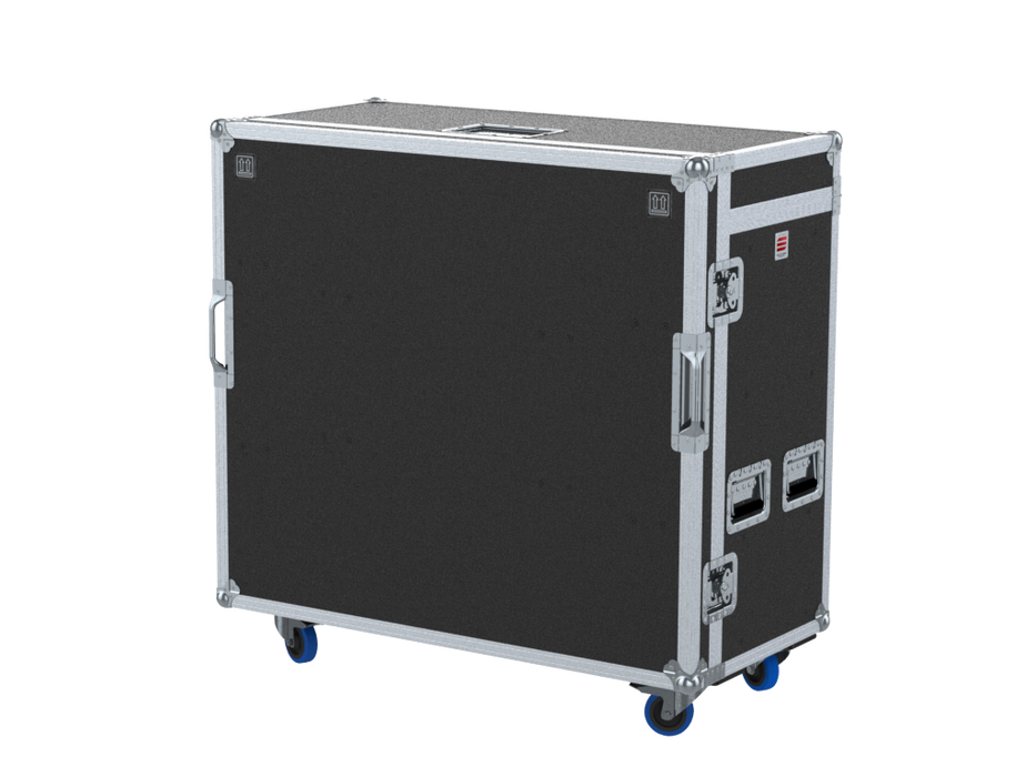 Santosom Road case Serie 120, 19U 12 drawers