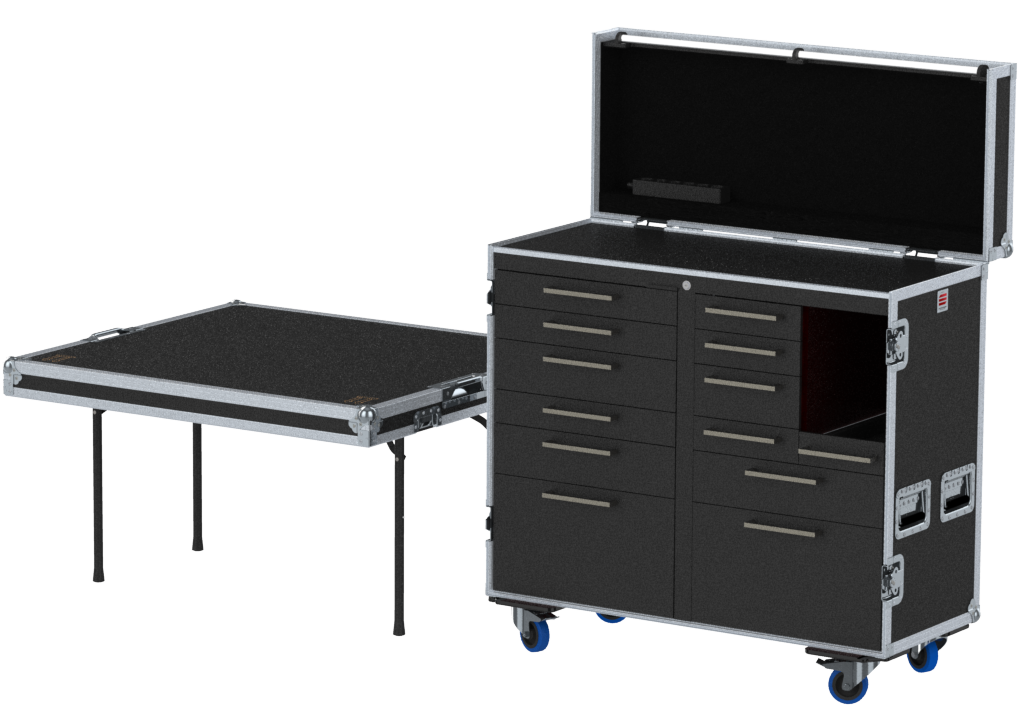 Santosom Roadcase Roadcase 5 Double, Serie 120, 19U