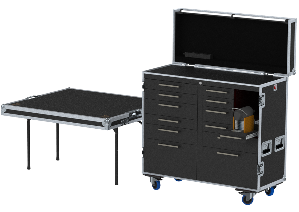 Santosom Roadcase Roadcase 5 Double, Serie 120, 19U