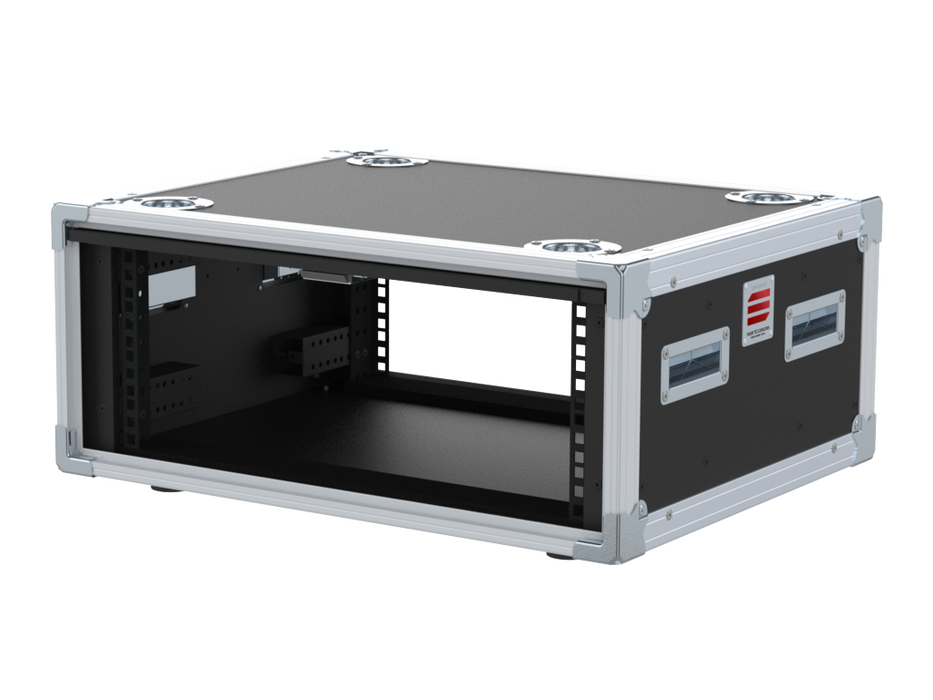 SANTOSOM 19" Rack Easy Door, 4U 390-BRR