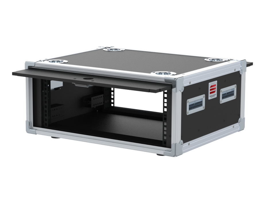 SANTOSOM 19" Rack Easy Door, 4U 390-BRR